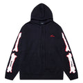 AMRI Black Core Knitted Sweater Hoodie