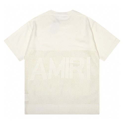 AMRI Logo-Embossed Fine Knit Jumper