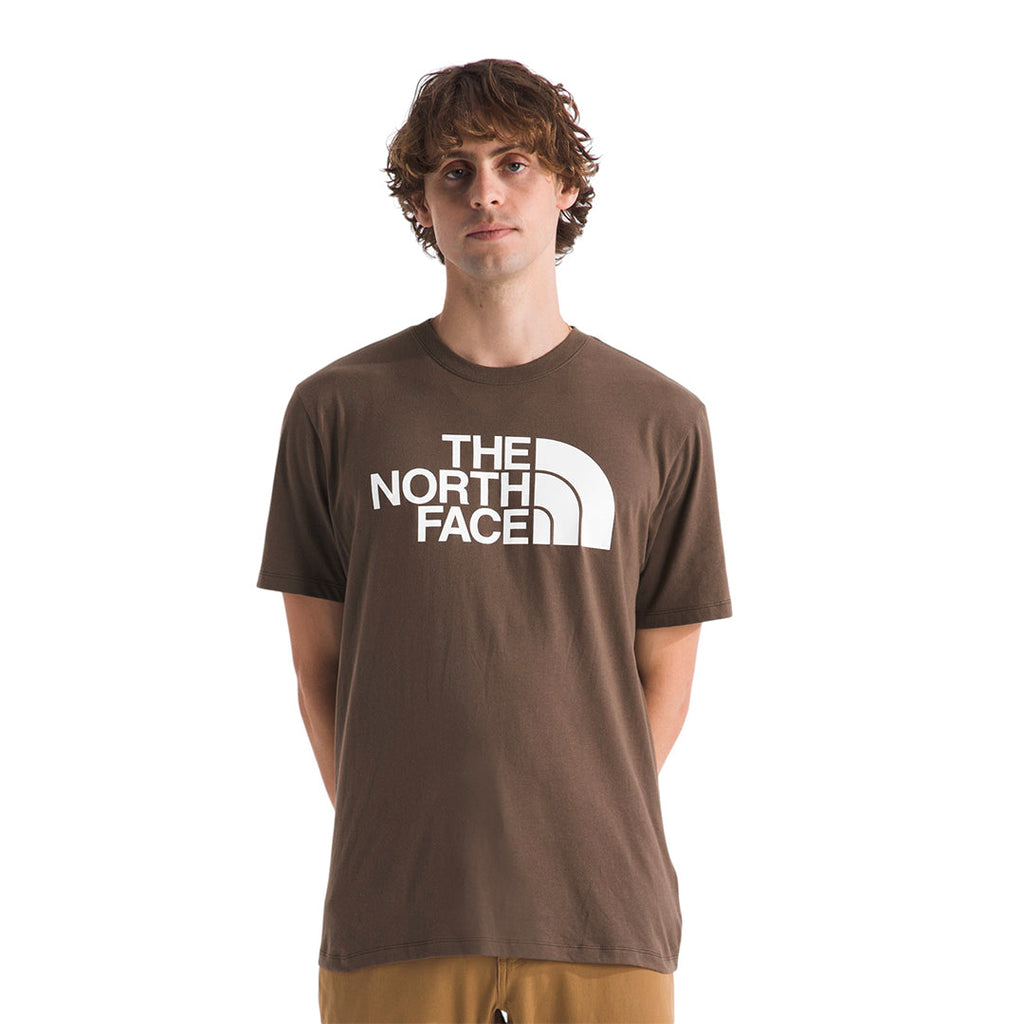CAMISETA HALF DOME PARA HOMBRE COLOR CAFE