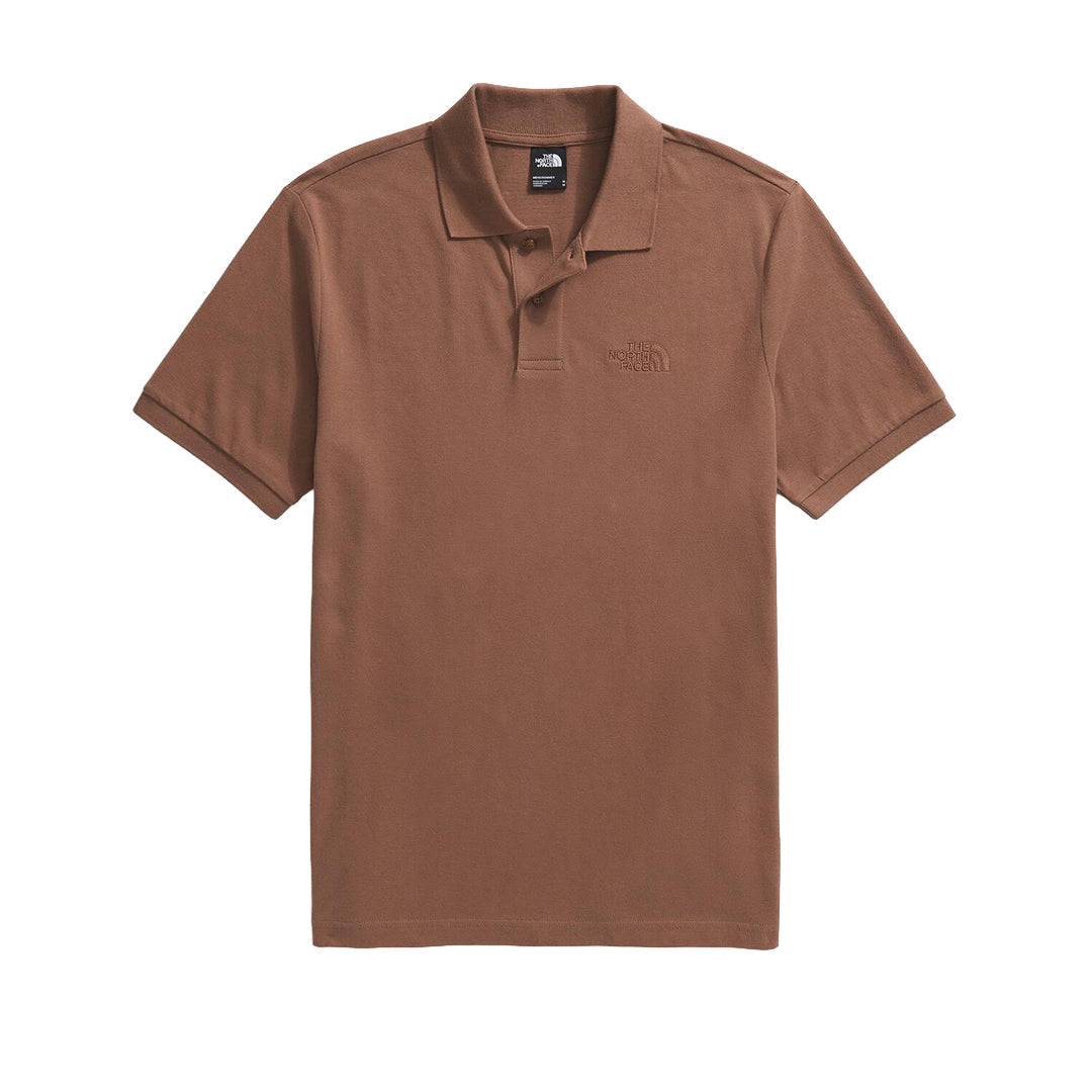 Camisa Essential Regular Polo para hombre color café