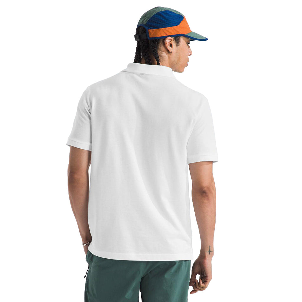 Camisa Essential Regular Polo para hombre color blanco