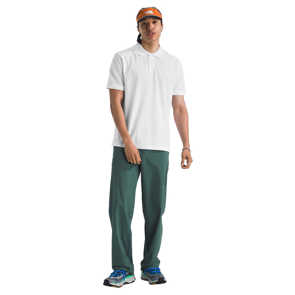 Camisa Essential Regular Polo para hombre color blanco