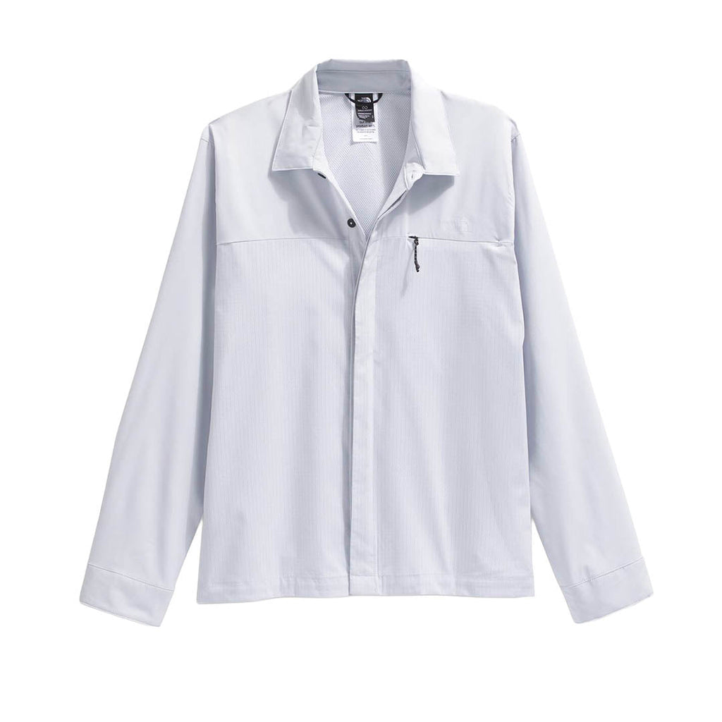 Camisa L/S Lightrange para mujer color gris
