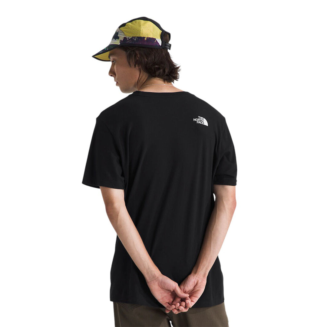 CAMISETA HALF DOME PARA HOMBRE COLOR NEGRO
