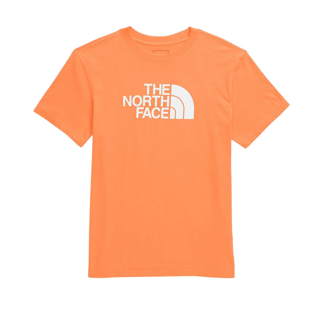 Camiseta S/S Half Dome Tee para mujer color anaranjado