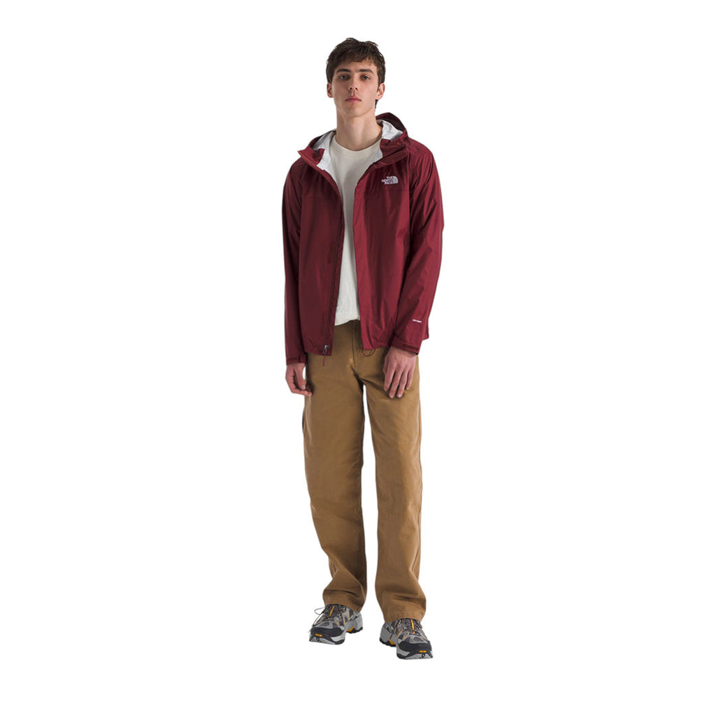 Chaqueta impermeable Venture 2 para hombre color vino
