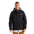 Chaqueta impermeable Venture 2 para hombre color negro