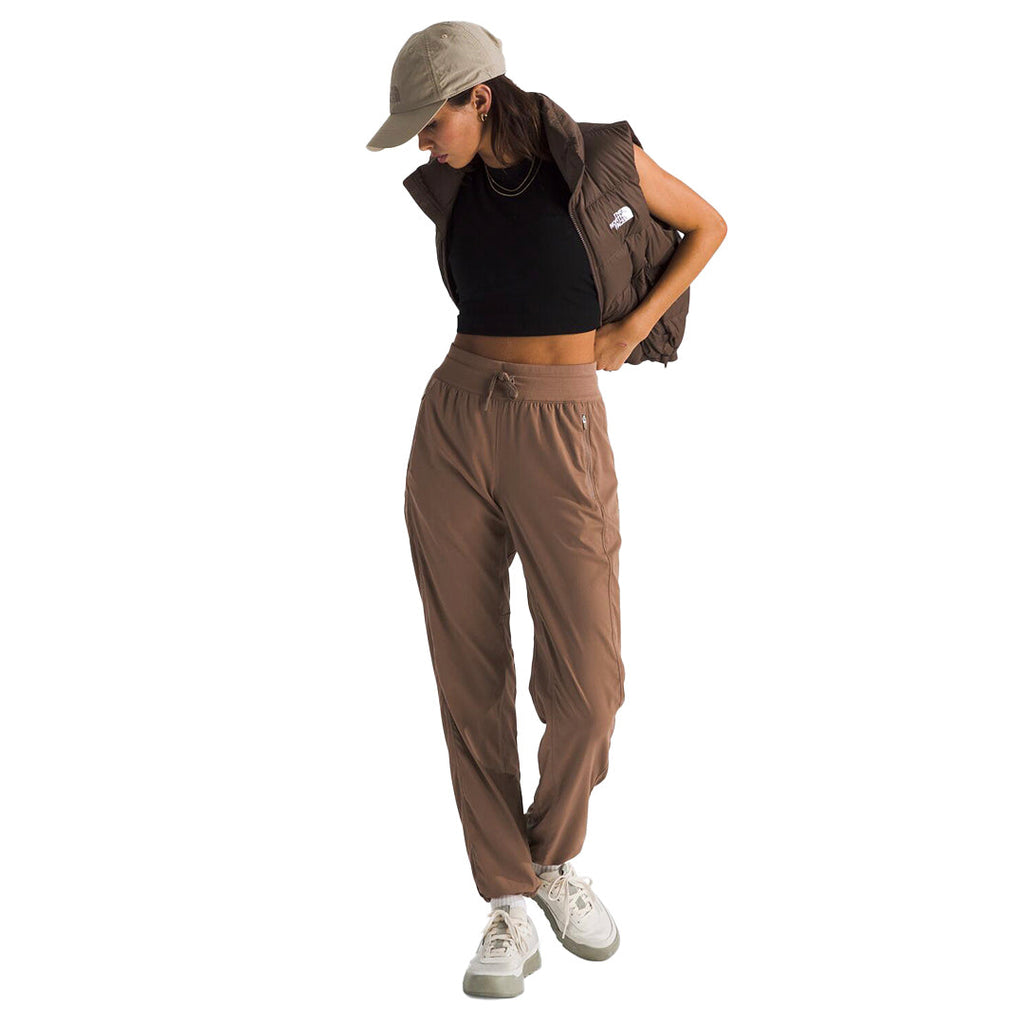 Pantalón Aphrodite Motion para mujer color café