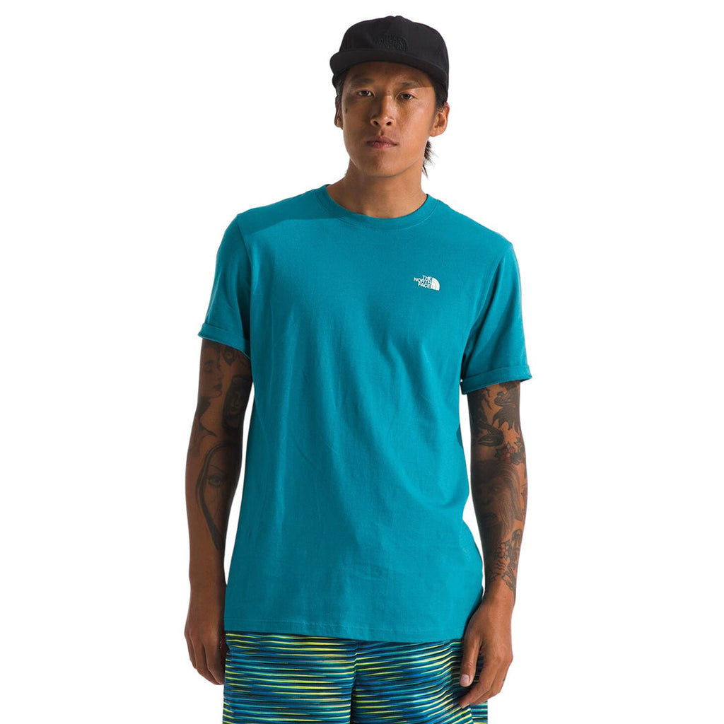 Camiseta Evolution Ss Tee para hombre color aqua