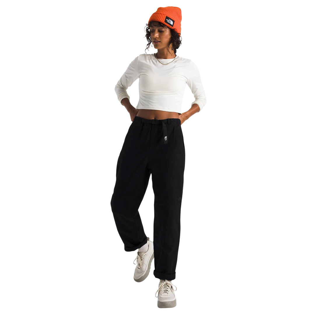 Pantalón Beta Utility para mujer color negro