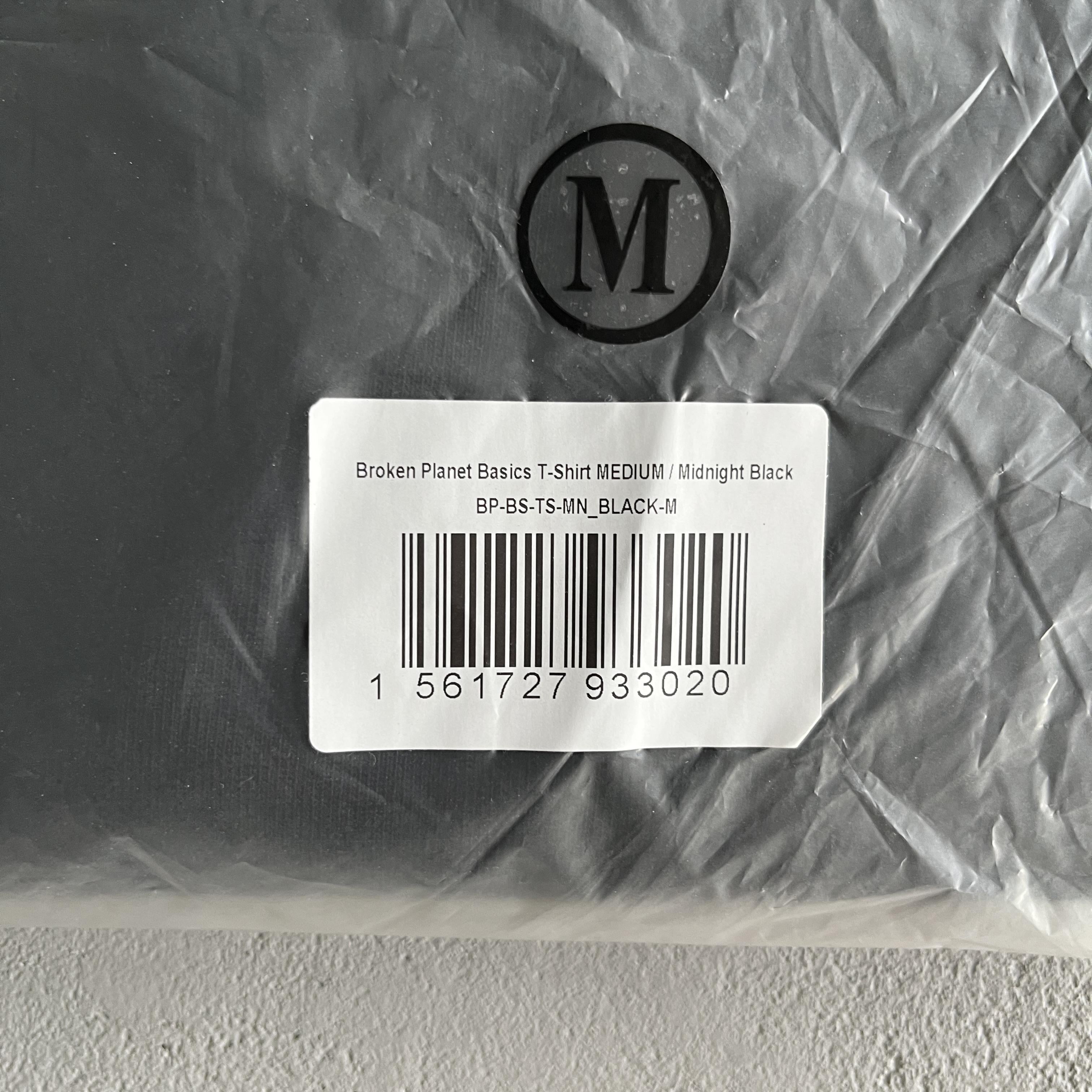Broken P Basic Letter Short TShirt